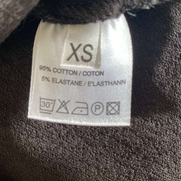 Women’s Textured Black Peplum Zip-Up Ganni Jacket, XS - Picture 5 of 5